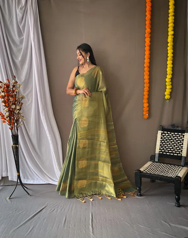 Sea_Green_Banarasi_Tissue_Silk_Saree